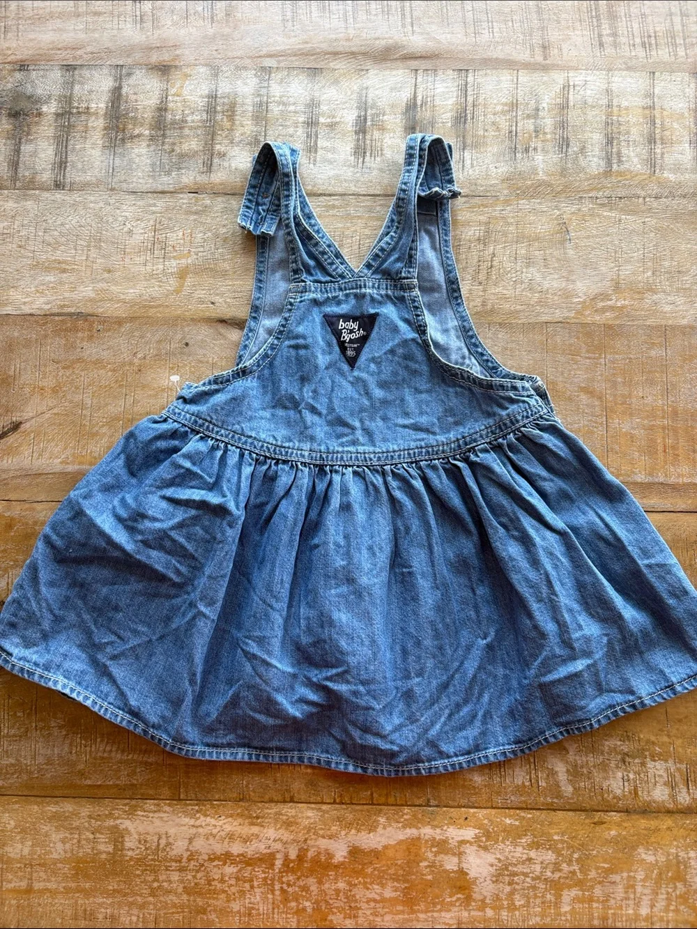 Oshkosh Girls Denim Overall Jumper 24m